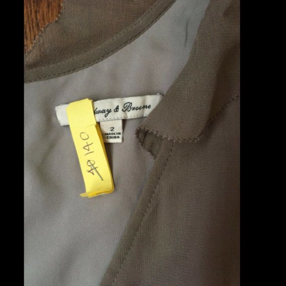 Madewell Silk Chiffon V-Neck Ruffle Tiered Dress - Picture 7 of 7